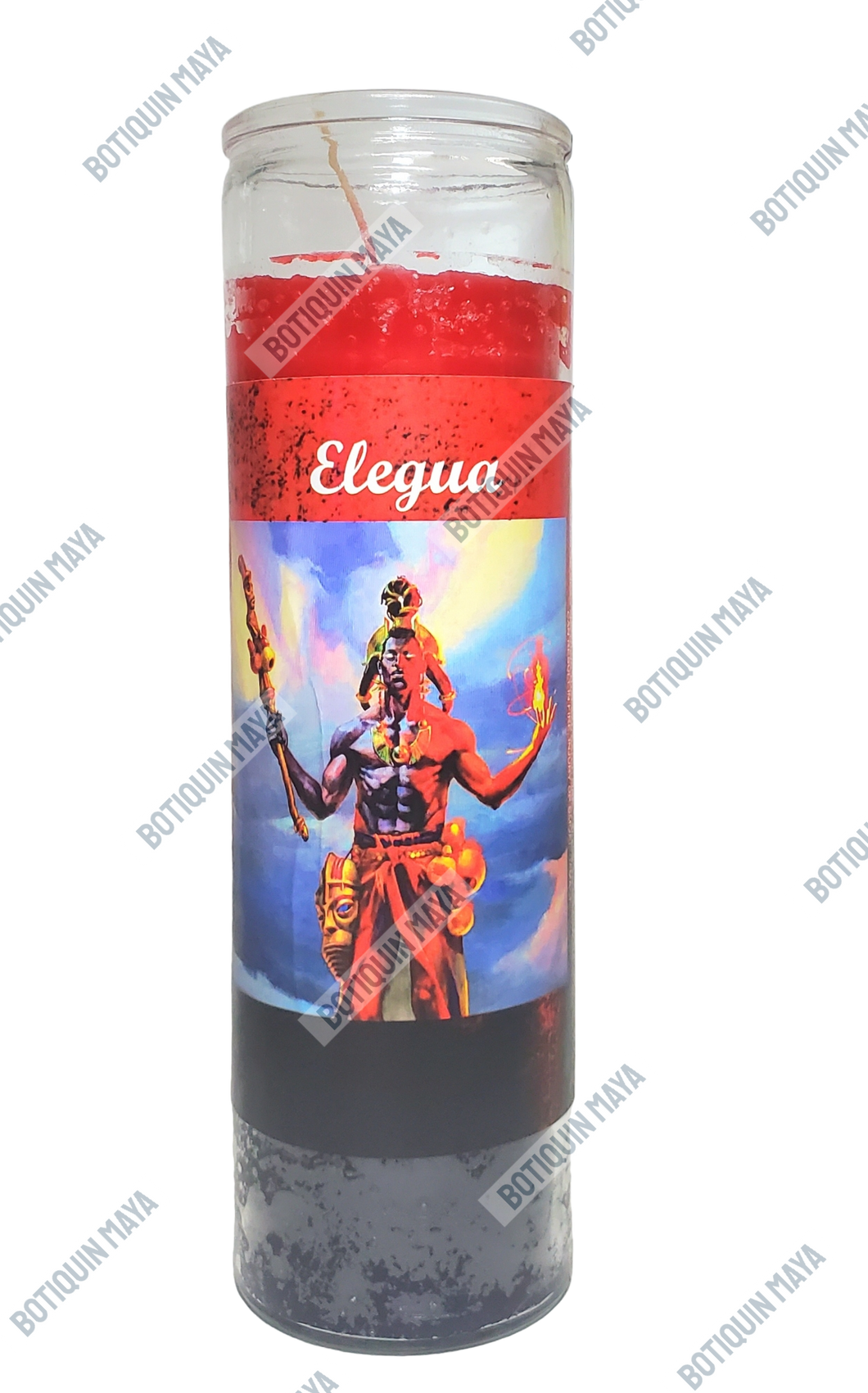 Vela de Imagen 7 Días Orishas - Elegua