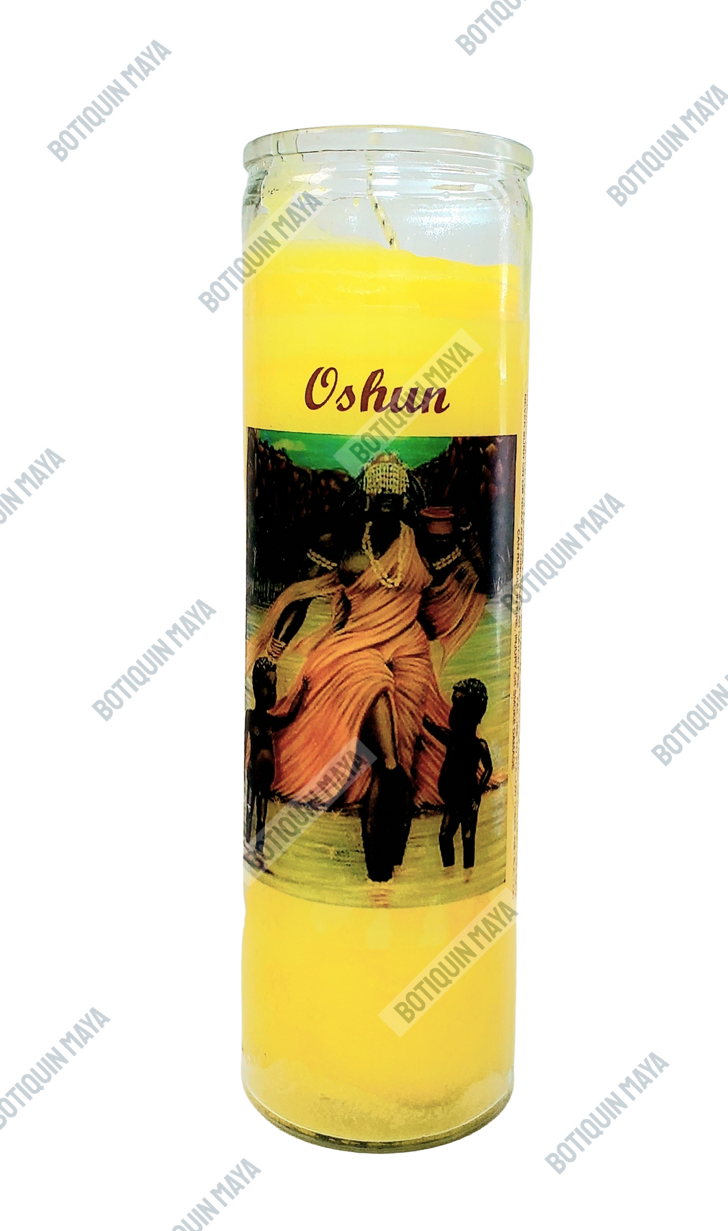 Orishas 7 Day Image Candle - Oshun